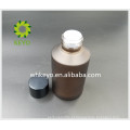 Frascos de vidro ambarinos do óleo essencial da garrafa de vidro do âmbar 100ml